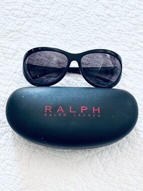 ❗️Ralph Lauren Black Women's Aviator-Style Sunglasses